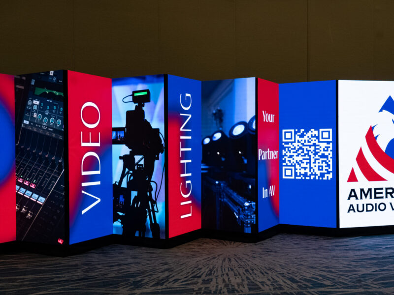 Trade Show Booth LED Wall