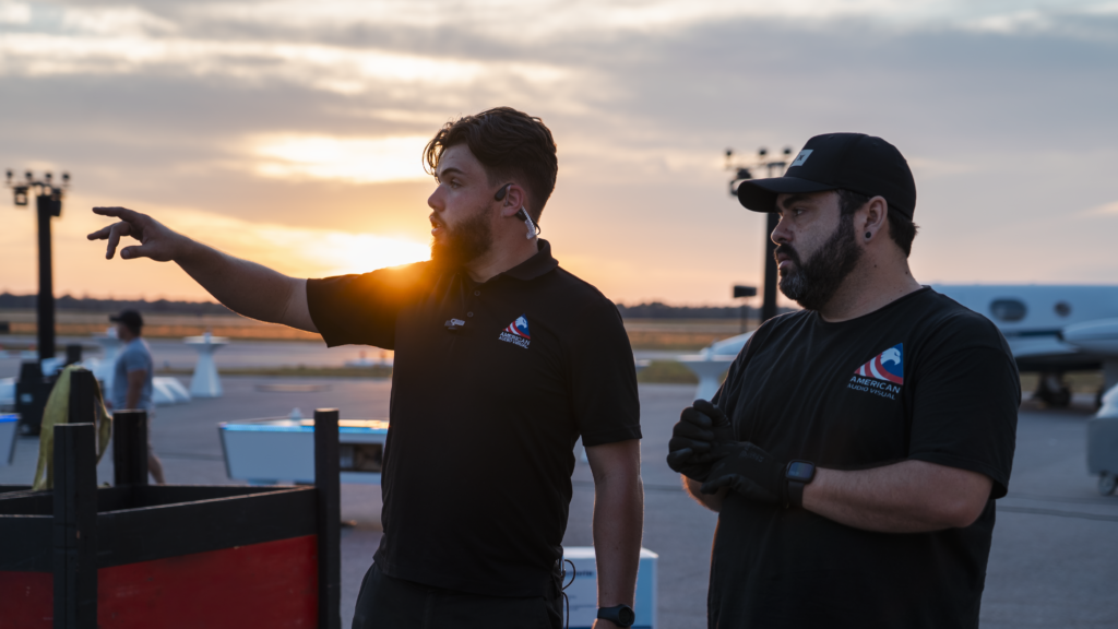 AV Techs onsite